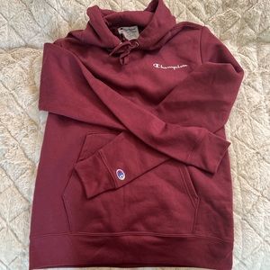 Champion maroon hoodie